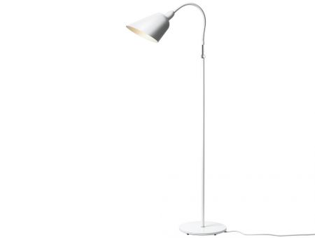 AJ2 "Bellevue Floor Lamp" (Stehleuchte), weiß, von Arne Jacobsen, © &tradition, Kopenhagen