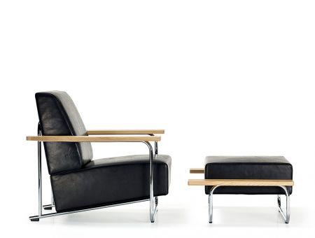 Lovell Easy Chair + Ottoman (Steel) - Richard Neutra Collection by VS; © Foto: VS