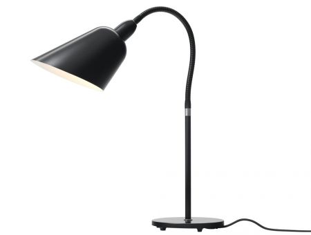 AJ3 "Bellevue Desk Lamp" (Tischleuchte), matt schwarz, von Arne Jacobsen, © &tradition, Kopenhagen