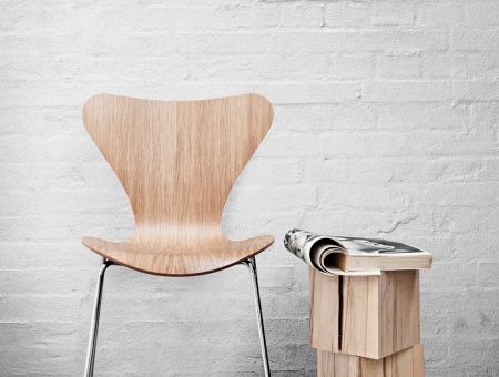 Serie7™ (Jacobsen Stuhl 3107), formgepresstes Schichtholzfunier von Arne Jacobsen - © Republic of Fritz Hansen